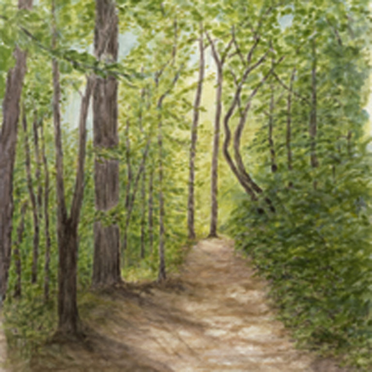 Chattahoochee Trail 11×14  Private Collection